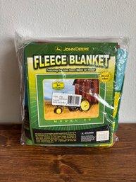 John Deere Fleece Blanket 48 X 63