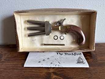 Vintage Reproduction Black Powder 'The Duckfoot' Pistol 1800's Pistol Gun