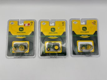 Lot Of 3 1/87 HO Scale Tractor Lot Waterloo Boy Model D & 50 Series