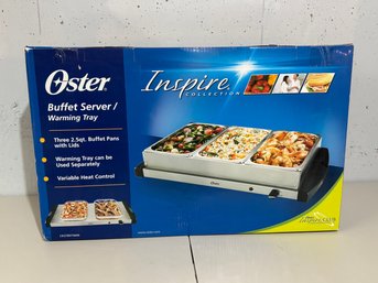 Oster Inspire Collection Buffet Server And Warming Tray Brand New