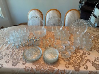Vintage 58 Piece Tiara Ponderosa Pine TableWare Set