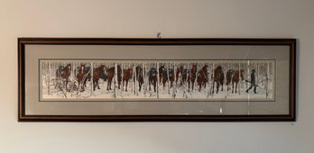Bev Doolittle Vintage Large Print - Two Indian Horses 56.5' X 17'