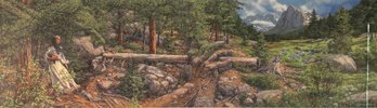 Bev Doolittle, Music In The Wind Picture, 17' X 43'