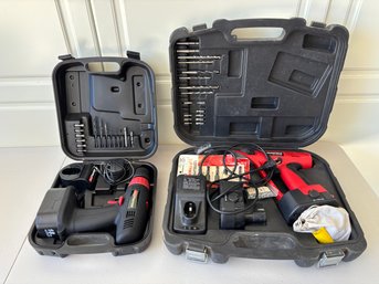 Lot Of 2 Y2K Battery Powered Drills By Coleman And Mansfield