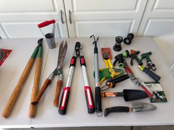 Large Lot Of Hand Garden Tools Fiskars