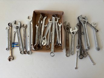 Large Bundle Lot Of Crescent Wrenches Proto, Misc