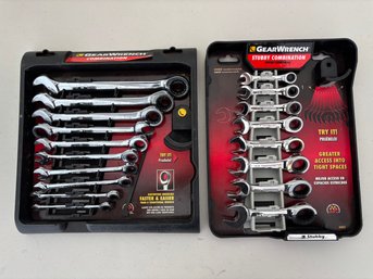 Lot Of GearWrench Ratcheting Wrenches Stubby Wrench 44033