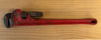 Ridgid Vintage 24' Heavy-Duty Straight Pipe Wrench (Lot 2)