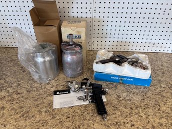 Binks Auto Body Spray Gun Lot Model 7 - One Brand New