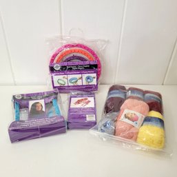 Quick Knit And Quick Weave Looms And Yarn