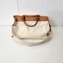 Natural Canvas Tote Bag, Diaper Bag