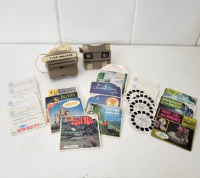 Vintage View-Masters With Slide Wheels