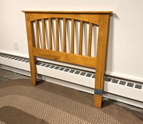 Mission Style Wood Headboard Twin Size