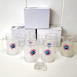 Frosty Mugs Foxwoods Casino Set Of Six Never Used