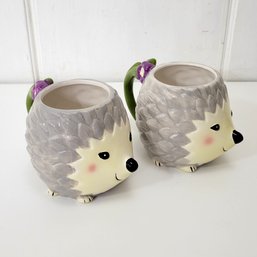Mainstays Hedgehog Mugs Set Of Two