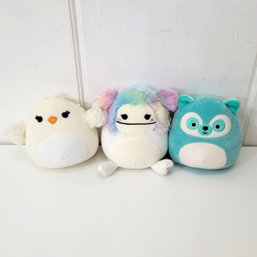Mini Squishmallows Set Of Three