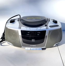 Coby Digital Sound System CD / Cassette Tape/ Radio