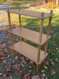 Wood Etagere