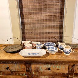 Pfaltzgraff Bread Tray, Blue Fair Winds Pottery And More