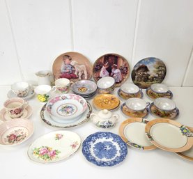 Vintage Mismatched China Collection