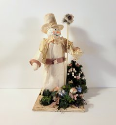 Folk Art Snowman