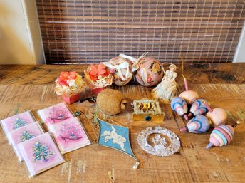 Vintage Christmas Ornaments And Gift Tags