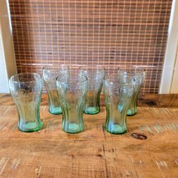 Coca Cola Glasses Set Of Six