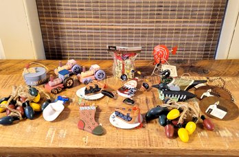 Vintage Novelty Christmas Ornaments