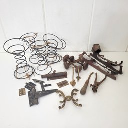 Rusty Junk Curiosities Lot For Crafts