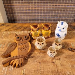 Vintage Owl Collection, Assorted Lot