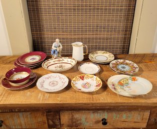 Vintage Floral China Odd Lot