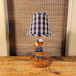 Baseball Teddy Bear Accent Lamp
