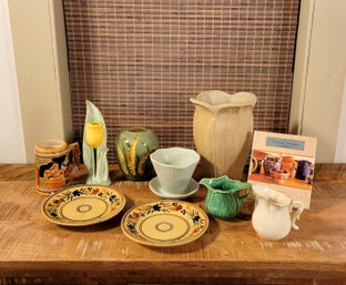 Vintage Pottery Collection And Book