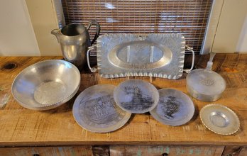 Pewter And Aluminum Lot