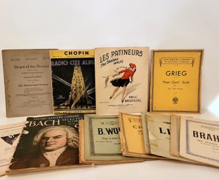 Vintage Classical Sheet Music Collection