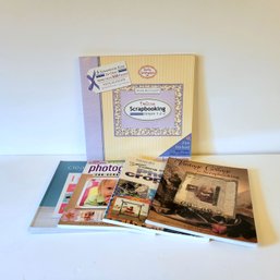 Scrapbooking How-To Craft Books Lot Of Five