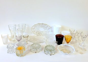 Vintage Glass Collection Odd Lot