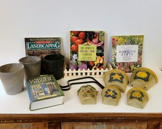 Garden Book, Plant Hangers, Flower Pots