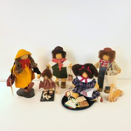 Handcrafted Wood Dolls Lizzie High Collection