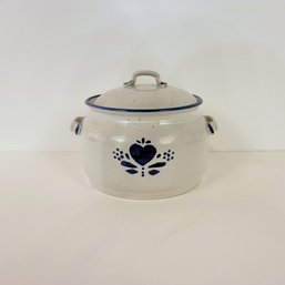Studio Pottery Casserole Dish With Lid