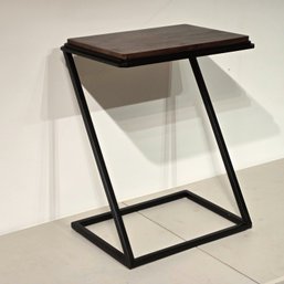 Metal Base End Table