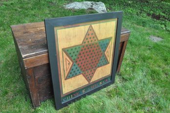 Warren Kimble Chinese Checkers Framed Print