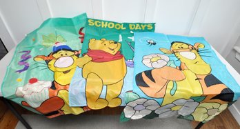 Disney Nylon Yard Flags Set Of Three