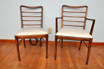 Mid Century Modern Maple Chairs