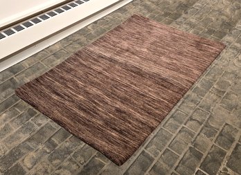 Kaleen Plum Colored Wool Area Rug