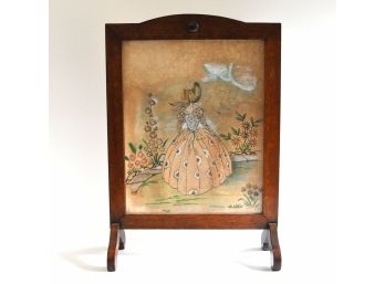 Decorative Wood Fireplace Screen Cottagecore English Cottage Style