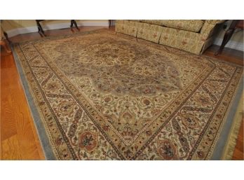 Blue Medallion Area Rug  7'8' X 10' 10'