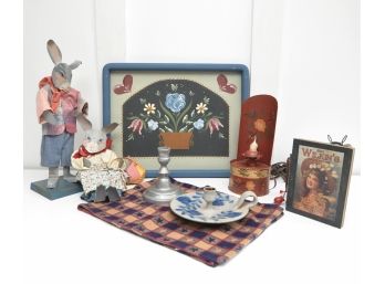 Folk Art Country Decor Assortment