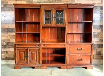 Three Piece Office Wall Unit