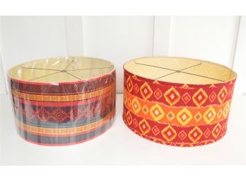 Large Colorful Southwestern Lampshades
